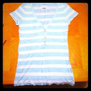 Blue Striped Tee
