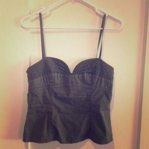 Emporio Armani army green top