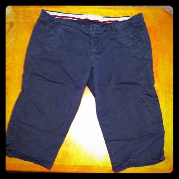 Blue Capris