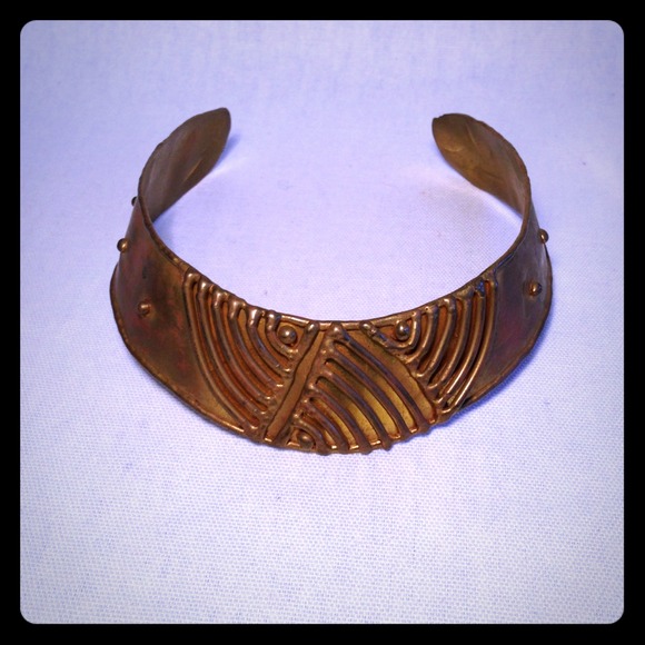 ❌SOLD❌Brass and Copper Handmade Choker Necklace