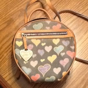 Dooney and Bourke Heart Backpack