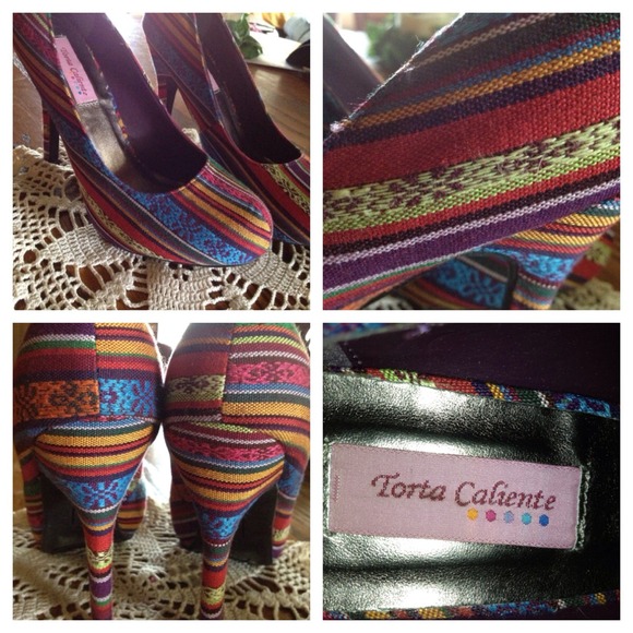 Funky high heels 9.5