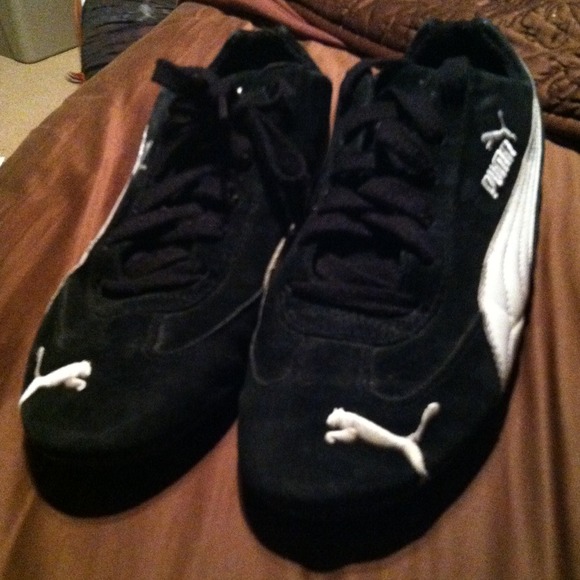 Black and white pumas