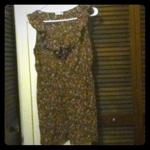 Floral Ruffled Dress