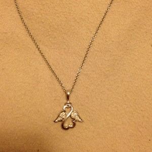 Kay jewelers open heart necklace