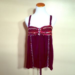 Free People Boheme Belly Dancer Hippy Top