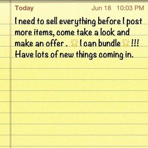 Everything in my closet!!!