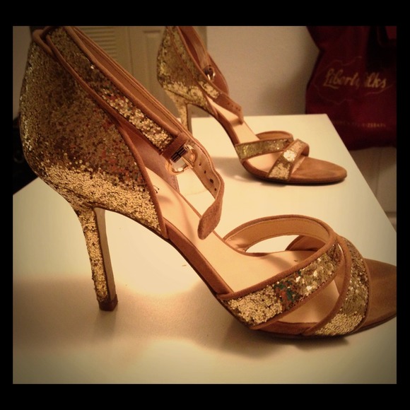 Guess Shoes - Gold Sandals by Guess - Size 7.5