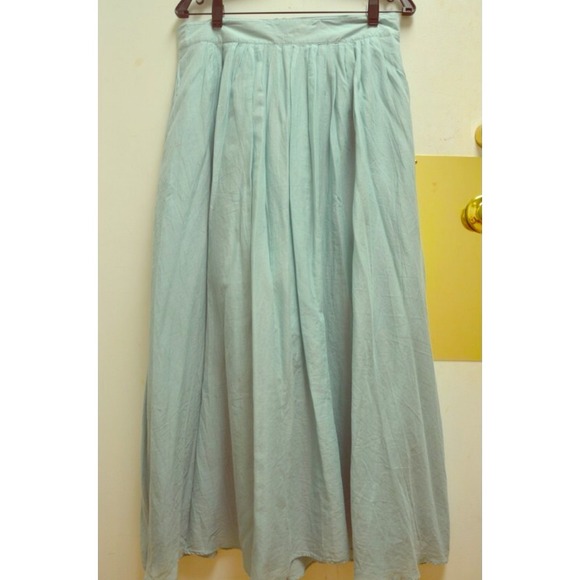 ❌SOLD❌ J.Crew NWT JARDIN MAXI IN AQUA/MINT sz 6