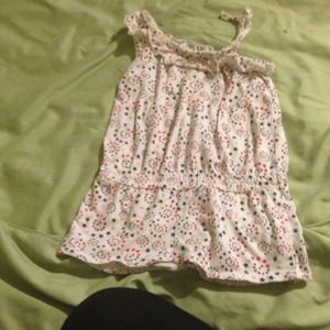 Fourth of July little girl romper