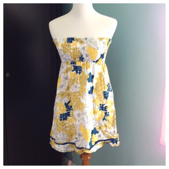 Tropical Printed Strapless Dress🎉SALE PRICE🎉