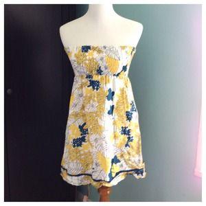 Tropical Printed Strapless Dress🎉SALE PRICE🎉