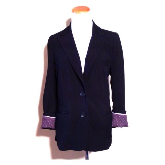 Anthropologie Laikonky Unlined Blazer