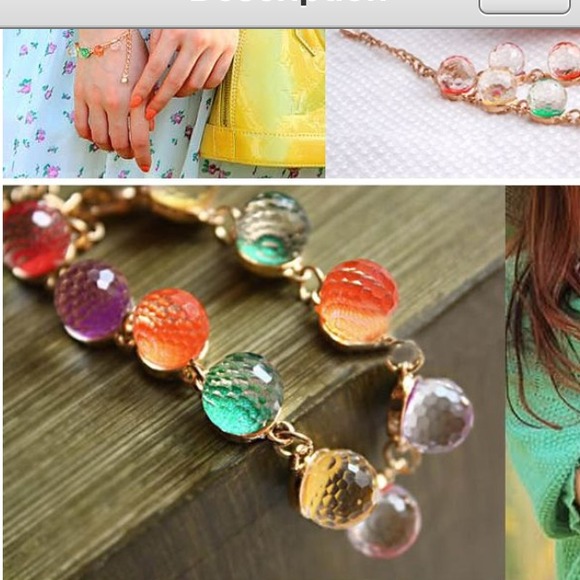 💛NWT Multicolored Beaded Bracelet - Picture 3 of 3