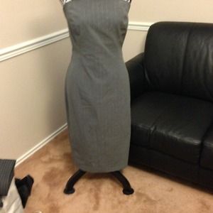 Sold!!!!!!!!!!!!Express pin stripe sleeveless dres