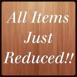 All items have just been reduced ☺