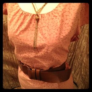 Super girly! Super cute pink GAP dress!