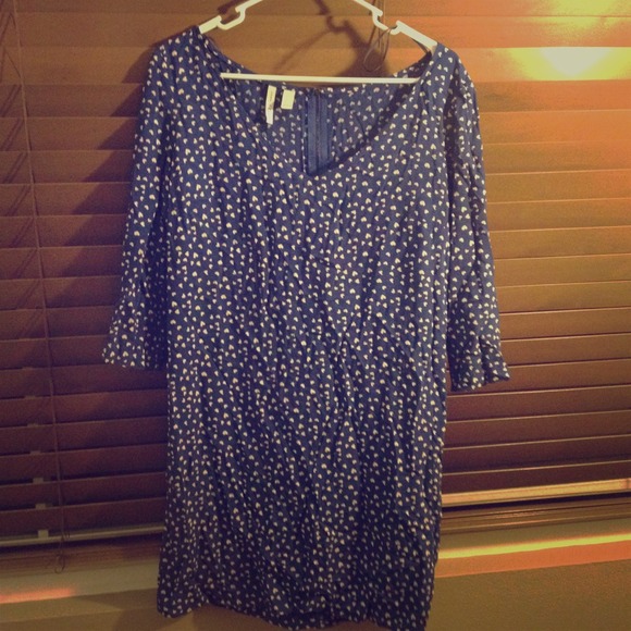 Mango hearts shift dress