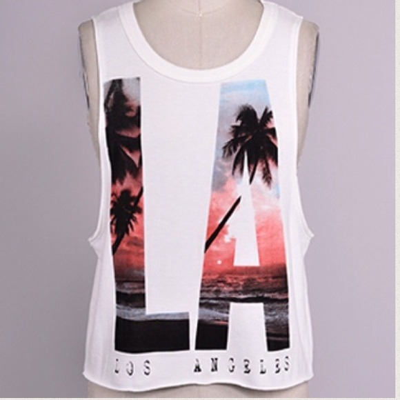🚫RESERVED BUNDLE!! 🚫LA Palm Tree Tank