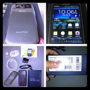 **SOLD** Samsung S 3 16gb Pebbled Blue