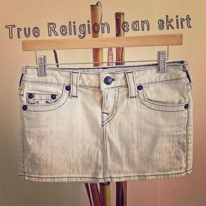 ❌SOLD❌Like new True Religion mini skirt