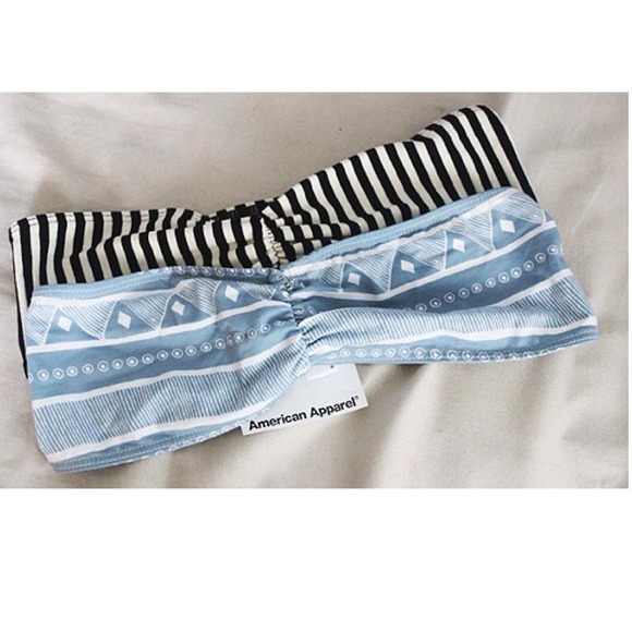 ❌Sold❌ American Apparel bandeau pair