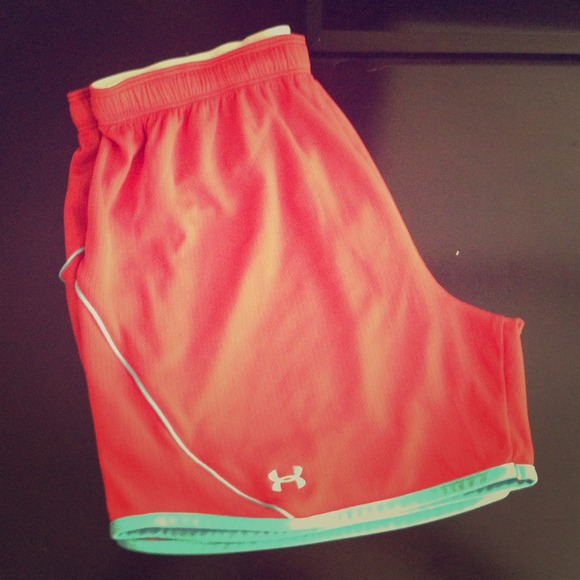 $$ Sold $$$ bundled. Orange/blue UA shorts