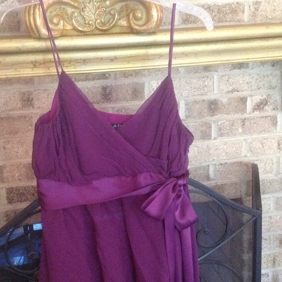 Flirty little purple top