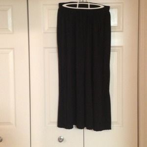 SOLD IN BUNDLE Black maxi skirt