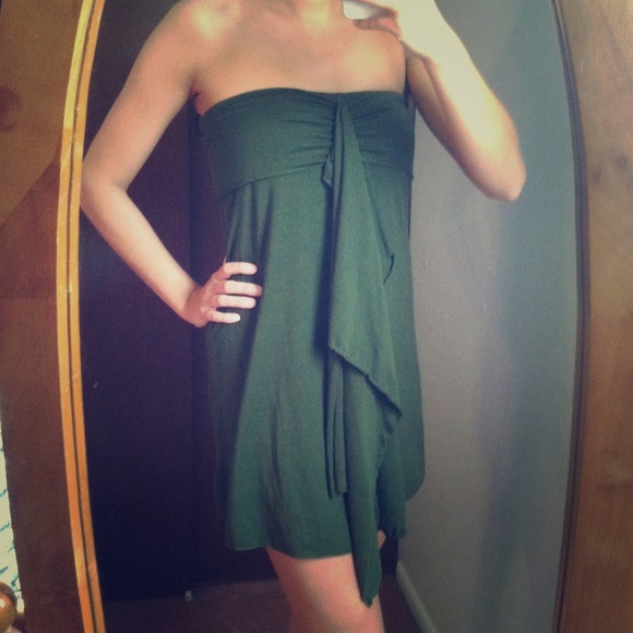 Olive Green Dress/Top