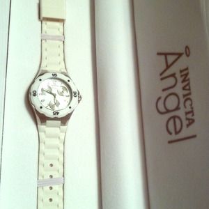 Invicta angel white watch