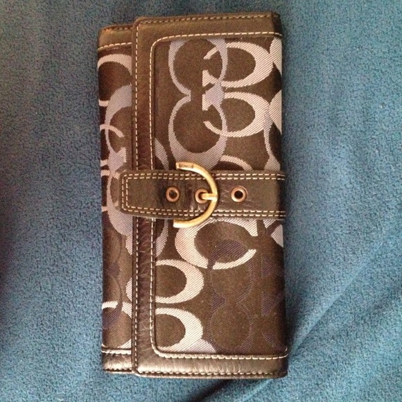 Authentic coach wallet