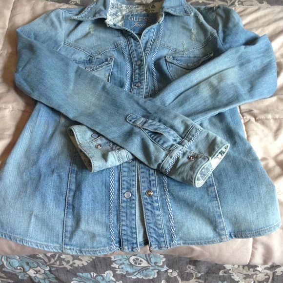 Guess Denim Jeans Shirt/Jacket