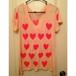 Wildfox heart tee.