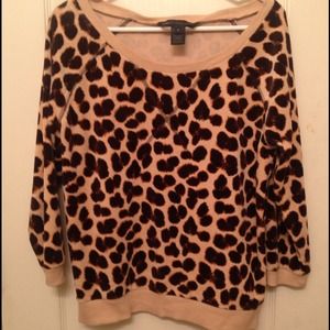 Marc by Marc Jacobs cheetah print shirt