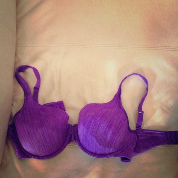 Purple bra