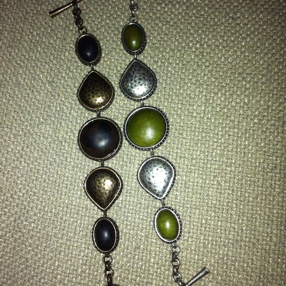 Pair if lucky brand bracelet