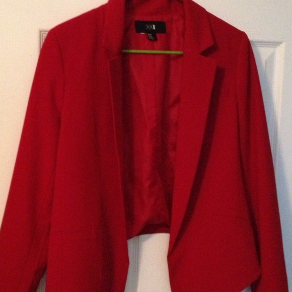 Red blazer