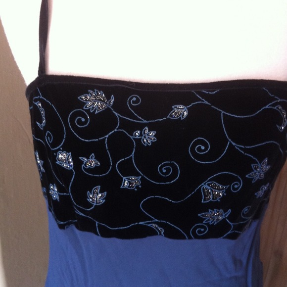 Sexy summer dress... Midnight blue.