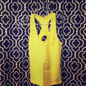 Protokolo #fitness top, yellow PK-008