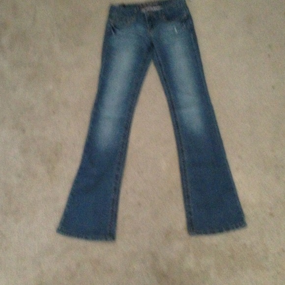 jeans size 1/2 never worn with tags bootcut style