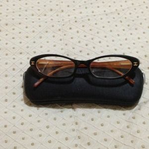 100% Authentic Chanel cat-eye frame Rxn glasses