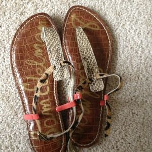 Sam Edelman Animal Prints Flats.