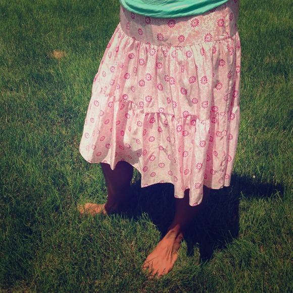 Banana Republic 100% Silk Skirt