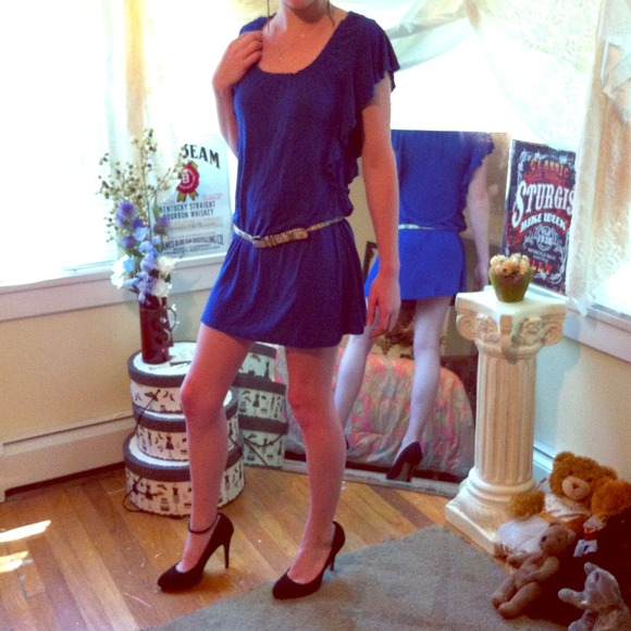 Blue Express Dress