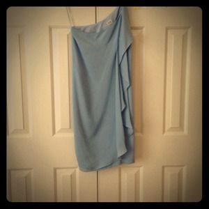 Halston Asymmetrical Dress