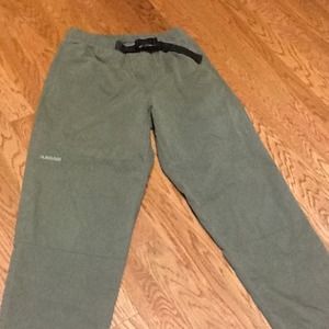MENS EDDIE BAUER EARTHTECH GREEN PANTS MEDIUM