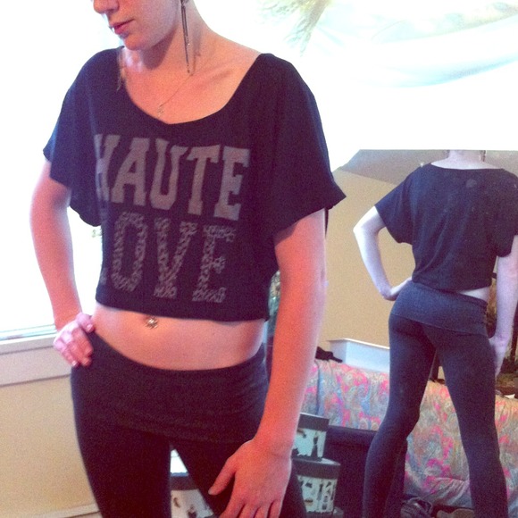 HAUTE LOVE Half Shirt - Picture 1 of 3