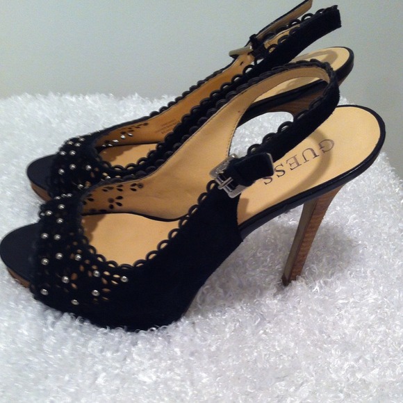 Guess sling back peeptoes - Picture 2 of 4