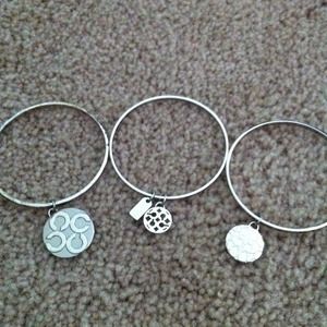 Coach bracelets.